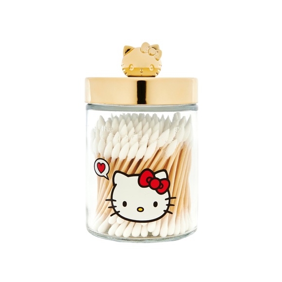 ✨ Lim. ED. Hello Kitty Chic Reusable Jar with Swabs - Picture 1 of 6